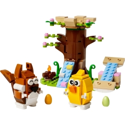 Klocki LEGO 40709 Wiosenny plac zabaw dla zwierzątek SEASONAL